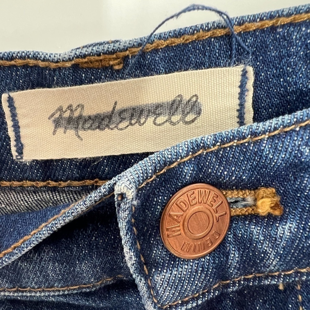 MADEWELL THE HIGH RISE SLIM BOYJEAN size 24 - Picture 7 of 13